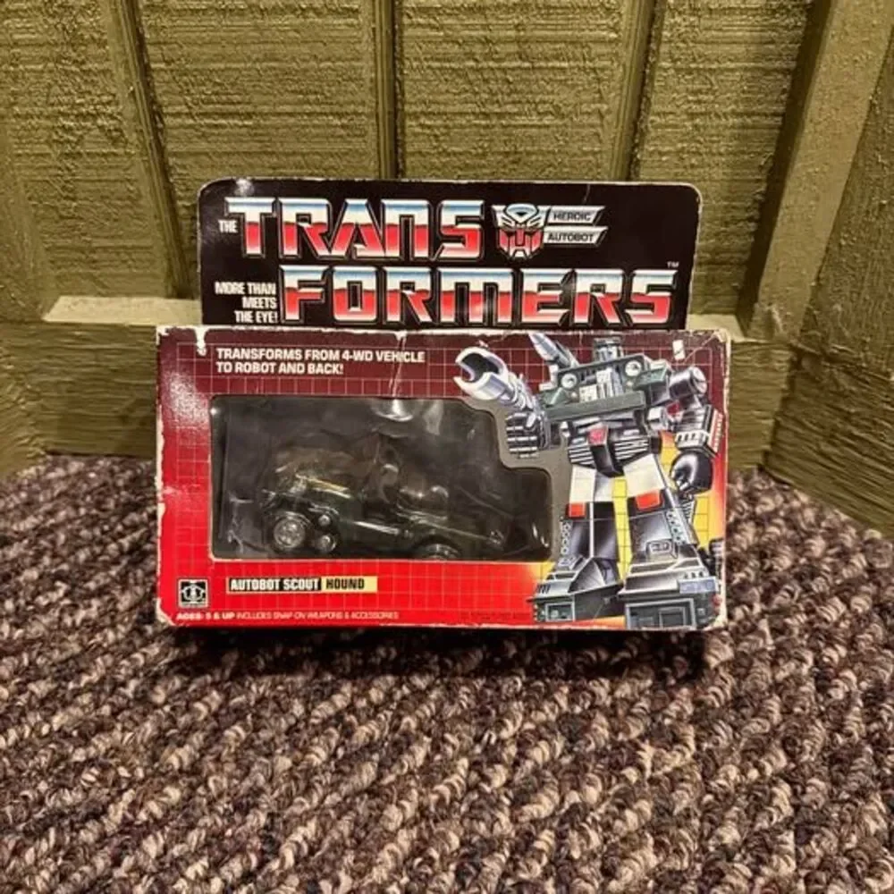 Vintage 1984 Hasbro Transformers G1 Autobot Scout Hound